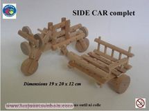 Sidecar - natural wood ETA0116-1074 Equilibre et aventure 1