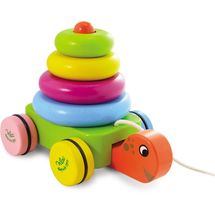 Turtle stacker pull along V0342-2528 Vilac 1