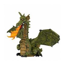 Winged dragon with green flames figure PA39025-2855 Papo 1