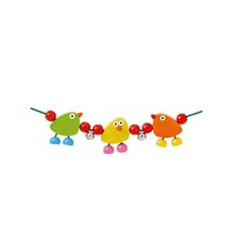 piepolini- Pram chain with three cheeky birds SE1363-4200 Selecta 1