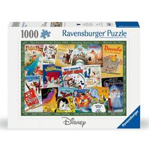 Puzzle Vintage Disney Movie Posters 1000 pieces RAV12000689 Ravensburger 1