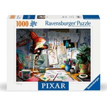 Puzzle The artist's desk Pixar 1000 pieces RAV12000302 Ravensburger 1