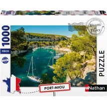 Puzzle Port-Miou Cove 1000 pcs NA12002011 Nathan 1