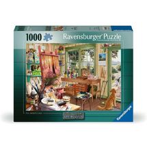 Puzzle The artist's shed 1000 pieces RAV12001100 Ravensburger 1
