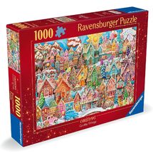 Puzzle Christmas Cookie Village 1000 pieces RAV12001267 Ravensburger 1