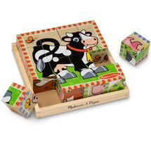 Farm Cube Puzzle MD-775 Melissa & Doug 1