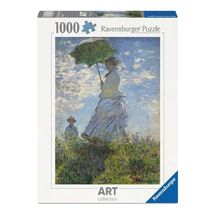 Puzzle Woman with a parasol Claude Monet 1000 pieces RAV12002026 Ravensburger 1