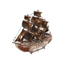 3D Puzzle Pirate Ship GI-PWBAT Mr Playwood 1