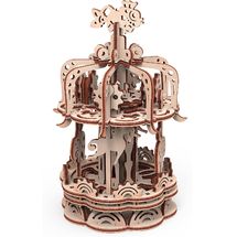 Carousel mechanical model kit GI-PWCAS Mr Playwood 1