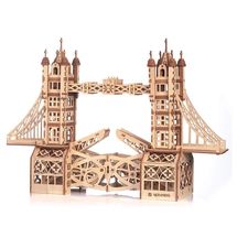 Tower Bridge mechanical model kit GI-PWTO Mr Playwood 1