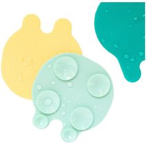 Non-slip bath jellyfish - mint yellow QU-173656 Quut 1