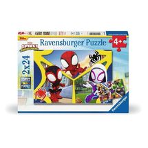 Puzzle Spidey and company 2x24pcs RAV-05729 Ravensburger 1