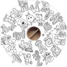 Refill of 20 sheets XXL Drawin'kids x OMY DK-Refill90OMY Drawin’Kids 1