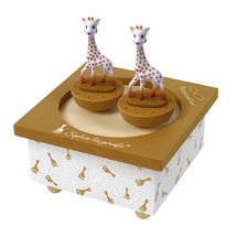 Sophie the Giraffe Music Box, caramel TR-S95162 Trousselier 1