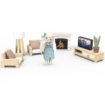 Doll house living room set SM-SP4002 Speedy Monkey 1