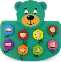 Large teddy bear activity board SM50681 Sapin Malin 1