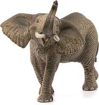 Male African Elephant Figurine SC-14762 Schleich 1