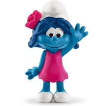 Smurfette figurine with a flower SC-20835 Schleich 1