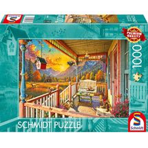Puzzle Mountain Veranda 1000 pcs S-58893 Schmidt Spiele 1