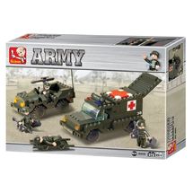 Army - Army ambulance 229 pieces SL-M38-B6000 Sluban 1
