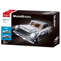 Model Bricks - Car of a secret agent SL-M38-B1125 Sluban 1