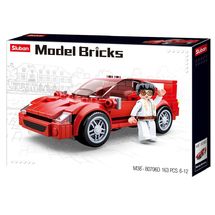 Model Bricks - Italian sports car SL-M38-B0706D Sluban 1