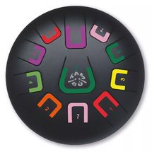 Tongue Drum 11 notes matt black JCTMB08K Tambú 1