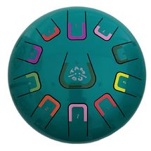 Tongue Drum 11 notes turquoise JCTMB08T Tambú 1