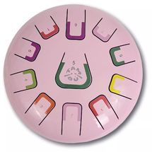 Tongue Drum 11 notes pink JCTMB08P Tambú 1