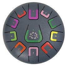 Tongue Drum 11 notes grey JCTMB08B Tambú 1