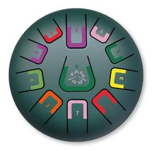Tongue Drum 11 notes matt green JCTMB08J Tambú 1