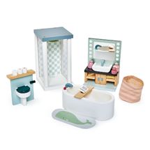 Bathroom furniture for dolls house TL8151 Tender Leaf Toys 1