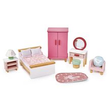 Bedroom furniture for dolls house TL8152 Tender Leaf Toys 1
