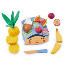 Tropical Fruit Chopping Board TL8281 Tender Leaf Toys 1