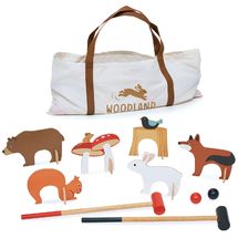 Woodland indoor croquet set TL8622 Tender Leaf Toys 1