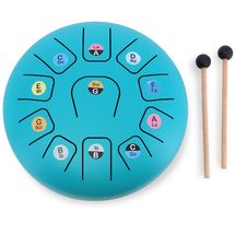 11-note metal tongue drum V8381 Vilac 1