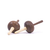 Spinning top Salto Totale Nut and Hornbeam 33 mm MA-LA204 Mader 1