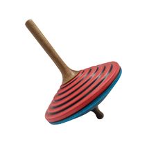 Spinning top Tukan red turquoise 75 mm MA-BS208RT Mader 1