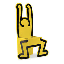 Keith Haring chair Yellow V09294-3505 Vilac 1