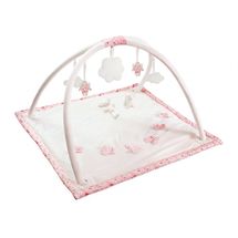 Musical playmat - Pink Flowers Sheep & Rabbit TR-VM10000-99 Trousselier 1