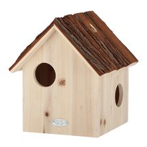 Squirrel house with bark roof ED-WA108 Esschert Design 1
