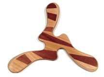 Boomerang Yallingup - marquetry W-YALLINGUP-M Wallaby Boomerangs 1