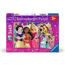 Puzzle Girl Power Disney 3x49 pcs RAV-01068 Ravensburger 1