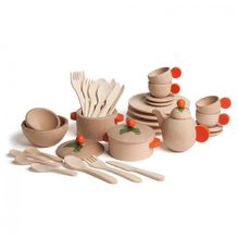 Large Set of Natural Dishes 36 pcs ER10677 Erzi 1