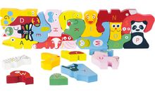 Wooden ABC Puzzle Educate LE10869 Small foot company 1