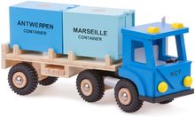 Container Ship with 4 containers made by New Classic Toys ref 10900