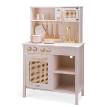 Kitchenette rattan pink NCT11046 New Classic Toys 1