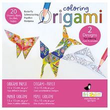 Coloring Origami - Butterfly FR-11384 Fridolin 1