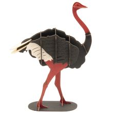 3D Paper model - Ostrich FRI-11680 Fridolin 1