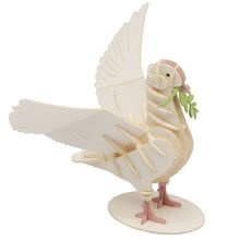 3D Paper model - White dove FRI-11718 Fridolin 1
